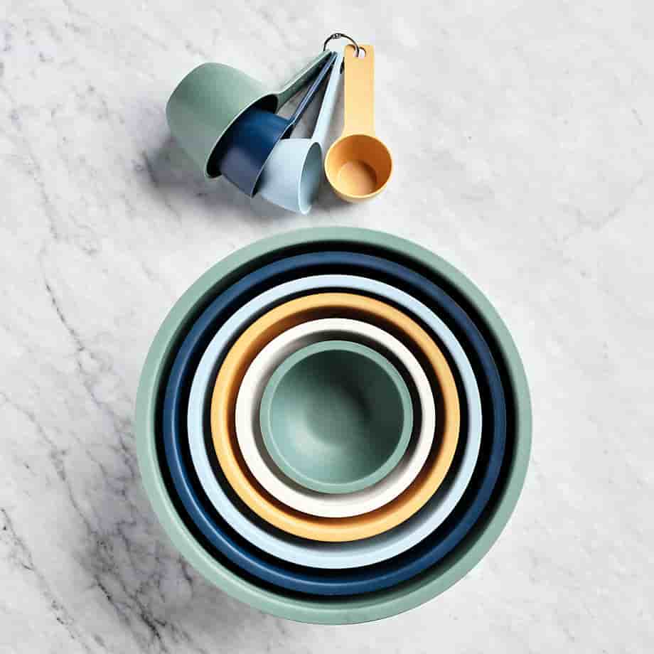 sriduskitchenware.com White Rimmed Mixing and Serving Bowls Set of 6