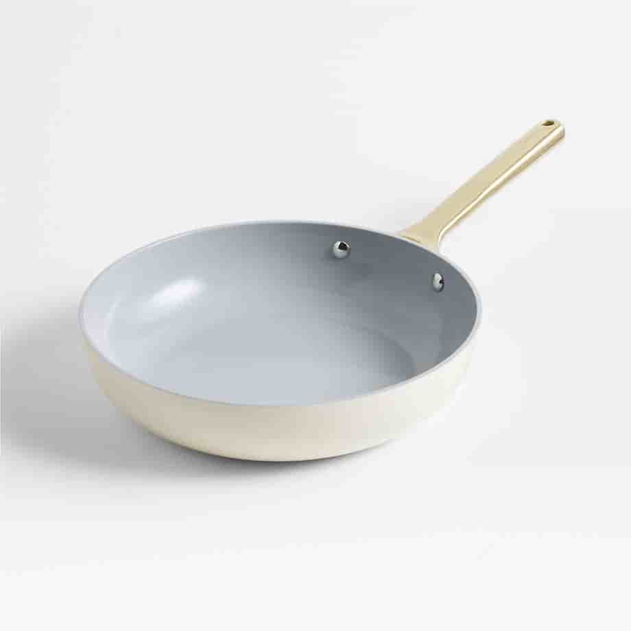 sriduskitchenware.com Home Cream Supper Non-Stick Ceramic Fry Pan