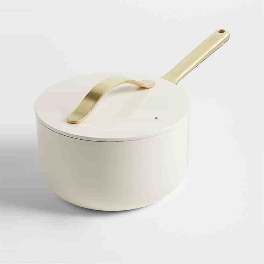 sriduskitchenware.com Home Cream Supper Non-Stick Ceramic Sauce Pan