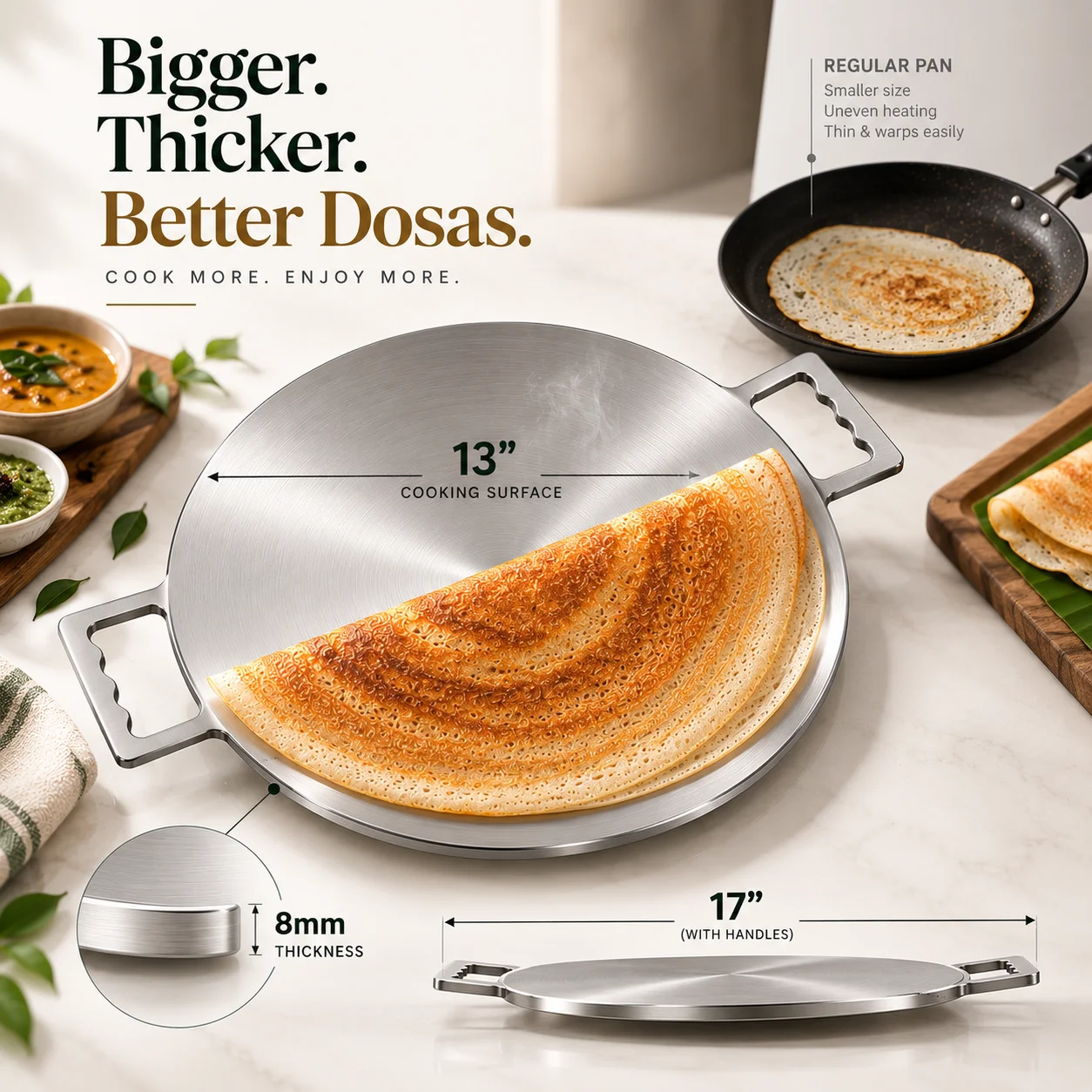 Double Handle Big regular Pan 4