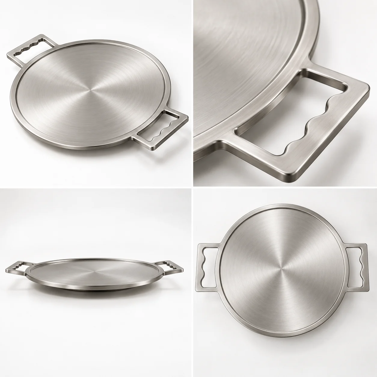 Double Handle Small Curve Pan